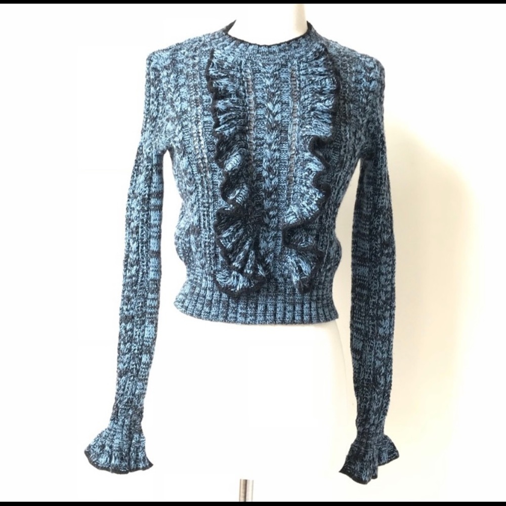 Philosophy di Lorenzo Serafina Ruffled Sweater